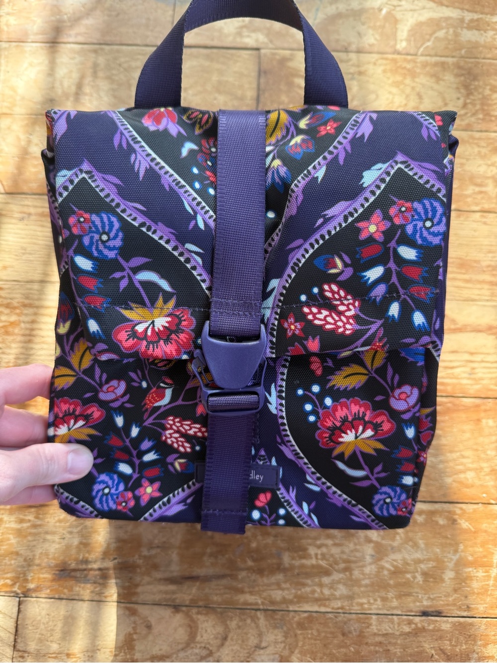 Vera Bradley Purple Lunch Bag